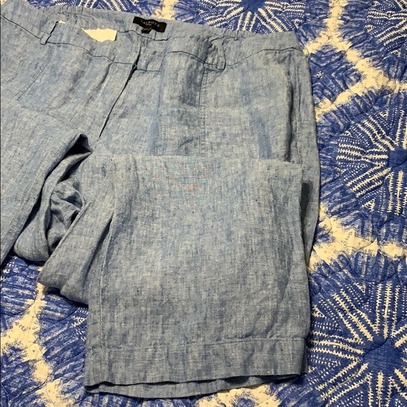 Talbots Pants - Talbots linen trousers